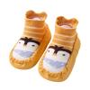 Autumn and Winter Cute Children Toddler Shoes Flat Bottom Non Slip Floor Sports Shoes Socks Shoes Warm Boys School Shoes (A, 2.5-3 Years Toddler) view 1