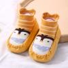 Autumn and Winter Cute Children Toddler Shoes Flat Bottom Non Slip Floor Sports Shoes Socks Shoes Warm Boys School Shoes (A, 2.5-3 Years Toddler) view 2