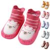 Autumn and Winter Cute Children Toddler Shoes Flat Bottom Non Slip Floor Sports Shoes Socks Shoes Warm Boys School Shoes (A, 2.5-3 Years Toddler) view 3
