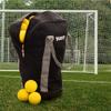 Velocity Heavy Duty Multipurpose Ball Bag with Durable Bottom - Holds up to 60-72 Balls - Ideal for Lacrosse, Baseball, Pickleball, Tennis & More, Black Camo view 3