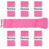 Tannius Tennis Racket Grip Tape, 6 Pack Tacky Tennis Grips, Absorbent and Enhanced Tennis Racquet Overgrip (6-Pack Pink) view 1