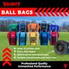 Velocity Heavy Duty Multipurpose Ball Bag with Durable Bottom - Holds up to 60-72 Balls - Ideal for Lacrosse, Baseball, Pickleball, Tennis & More, Carolina Blue view 2
