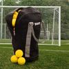 Velocity Heavy Duty Multipurpose Ball Bag with Durable Bottom - Holds up to 60-72 Balls - Ideal for Lacrosse, Baseball, Pickleball, Tennis & More, Carolina Blue view 3