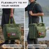 KastKing Karryall Tackle Bags for Saltwater or Freshwater Fishing - Water Resistant Material - Gear Storage - Large Green view 4