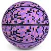 PECOGO Official Rubber Basketball 27.5" 29.5" Outdoor Indoor Mens Basketball Ball Size 5 Size 7 for Kids Youth Teen Boys and Girls Gift Ideas(Without Pump) view 1