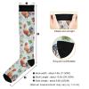 Wusikd Rooster Chicken Compression Socks for Women and Men Circulation Butterfly Long Socks for Athletic Running 1 view 4