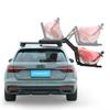TOOENJOY Heavy-Duty Kayak Lift Assist Roof Rack, 100 LBS Capacity Kayak Canoe Rooftop Loader, Elevating Assist System for Easy Loading, Black view 1