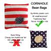 KHAMPA Set of 8 Regulation Cornhole Bags,Double Stiched - Standard Corn Hole Bean Bags for Tossing Game All Ages (Flag) view 4