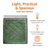 Amazon Basics 40F Cool Weather Two-Person Sleeping Bag, 87 Inches x 59 Inches, Olive Green view 3