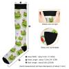 Wusikd Little Frog Love Compression Socks for Women and Men Circulation Cute Long Socks for Athletic Running 1 view 4