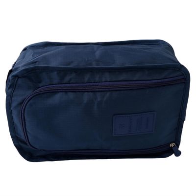 Ellylian Travel Shoe Bags Foldable Waterproof Nylon with Zipper for Men & Women,Dark Blue