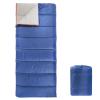 Amazon Basics 30F Cool Weather Sleeping Bag for Adults, Warm and Comfortable, Compact Lightweight, 75" x 33", Blue view 1