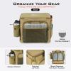 KastKing Karryall Fishing Tackle Bags for Saltwater or Freshwater Fishing - Water Resistant Material - Fishing Gear Storage - Large Khaki view 3