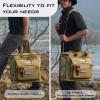 KastKing Karryall Fishing Tackle Bags for Saltwater or Freshwater Fishing - Water Resistant Material - Fishing Gear Storage - Large Khaki view 4