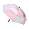 OLINEW Golf Umbrella Double-layer Wear-resistant Rain-proof Sunscreen Fiberglass Outdoor Sports Automatic Manual Umbrella (automatic pink) view 1