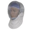 Fencing Mask - Epee CE 350N/700N Certified National Grade Masque - Fencing Protective Gear Full Face Steel Mesh Fencing Mask for Training, Detachable Inner Lining