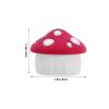 Cabilock Box Organizers Delicate Organizer Wedding Party Anniversary and Keepsake Container Display Trinket Flannal Flannel Proposal Mushroom Schmuckschatulle Rings Single view 4