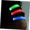 BESPORTBLE 2pcs Led Armbands Rechargeable Glowing Safety Wristbands for Night Running Cycling and Walking High Visibility Reflective Gear for Runners Comfortable Fit for Ankle and Arm view 2