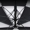 OLINEW Golf Umbrella Double-layer Wear-resistant Rain-proof Sunscreen Fiberglass Outdoor Sports Automatic Manual Umbrella (manual black) view 4