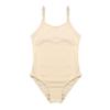 YONGHS Kids Girls Ballet Dance Leotard Adjustable Shoulder Straps Cotton Undergarment Camisole Gymnastic Unitard Nude 15-16 view 3