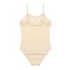 YONGHS Kids Girls Ballet Dance Leotard Adjustable Shoulder Straps Cotton Undergarment Camisole Gymnastic Unitard Nude 15-16 view 4