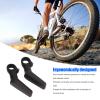 Pilipane 1 Pair Bikes Bar Ends Grips, Bikes Handlebar Grips, Carbon Fiber L Shape Ergonomic Road Aluminium Alloy Bikes Bar Ends for 22 2mm Bikes Handlebar(Matte), Bikes Handlebar Grips, 1 Pair Bicycl view 2