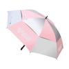 OLINEW Golf Umbrella Double-layer Wear-resistant Rain-proof Sunscreen Fiberglass Outdoor Sports Automatic Manual Umbrella (manual pink) view 1