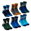 Lollisy Big Boys Wool Socks Kids Thick Winter Warm Socks Cartoon Thermal Crew Socks for Boys Dinosaurs 6 Pack Size 8-10 Years view 1
