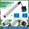 Meooeck 2 Pcs 2 in 1 Pool Cue Chalk Holder for Billiards, Portable Pool Snooker Chalk Holder, Non-Slip Billiard Cue Tip Pricker, Table Accessory view 2