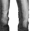 Women Mid Rise Stretch Boot Cut Jeans Retro Loose Fit Slimming Denim Pants Juniors Vintage Wide Leg Jean Trousers (Dark Grey,XX-Large) view 3