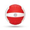 Kruzak Hand Stitched Volleyball | Indoor Recreational Outdoor Beach Ball with complimentary Air Pump | Boys, Girls, Kids Youth, Adults, and Beginners - Red view 2