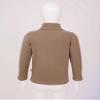 Huimingda Kids Girls and Boys Thermal Underwear Tops Long Sleeves Mock Neck Shirt Baselayer Stretchy Warm Tops Coffee 7-8 Years view 4