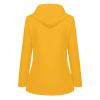 NaRHbrg Raincoat Hoodie for Women's Plus Size Jackets Rain Jacket Loose Hooded Elegant Windbreaker Comfortable Coat Outwear view 3