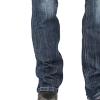 Women Mid Rise Stretch Boot Cut Jeans Retro Loose Fit Slimming Denim Pants Juniors Vintage Wide Leg Jean Trousers (Dark Blue,Large) view 4