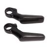 Pilipane 1 Pair Bikes Bar Ends Grips, Bikes Handlebar Grips, Carbon Fiber L Shape Ergonomic Road Aluminium Alloy Bikes Bar Ends for 22 2mm Bikes Handlebar(Light), Bikes Handlebar Grips, 1 Pair Bicycl view 1