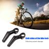 Pilipane 1 Pair Bikes Bar Ends Grips, Bikes Handlebar Grips, Carbon Fiber L Shape Ergonomic Road Aluminium Alloy Bikes Bar Ends for 22 2mm Bikes Handlebar(Light), Bikes Handlebar Grips, 1 Pair Bicycl view 3