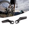 Pilipane 1 Pair Bikes Bar Ends Grips, Bikes Handlebar Grips, Carbon Fiber L Shape Ergonomic Road Aluminium Alloy Bikes Bar Ends for 22 2mm Bikes Handlebar(Light), Bikes Handlebar Grips, 1 Pair Bicycl view 4