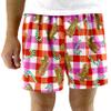ROCK ATOLL Men's Fun Beagle Dog Shark Raccoon Pig Bison Print Boxer Shorts S-XXL (Medium, Gingerbread Print) view 3