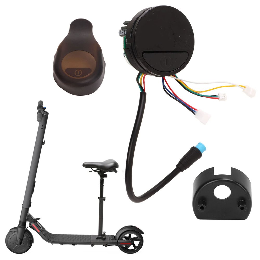 Electric Scooter blade tooth Board Scooter Circuit dash Board with Shell Cover , Original Dashboard Replacement for nine0ot Segway ES1 ES2 ES3 ES4 , Original Dashboard Replacement for nine0ot Segway