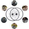 29" Mountain Bike Wheelsets Rim MTB Bicycle Wheelset Carbon Hub Classic Aluminum Alloy Mountain Bike Front & Rear Wheels Wheelset for 7/8/9/10/11/12S Cassette (Dazzle Colour Flower Drum) view 4