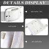 Jecery 2 Pcs Katana Sword Holder Leather Halloween Sheath Scabbard Belt Adjustable Holster Belt Two Buckle Sword Leather(White) view 3