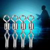 High Strength Fishing Snap Swivels Ball Bearing Swivels Stainless Saltwater Corrosion Resistance Barrel Swivel for Freshwater Fishing(8) view 3