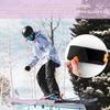 BOXOB Ski Strap and Pole Carrier, Adjustable Ski Carrying Shoulder Fastener Straps Cushioned Ski Holder Lash Sling for Skiing Accessories Adults Skiing and Snowboarding Boot Winter Outdoor Activities view 4