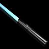 auomii Lightsaber RGB 7 Colors Metal Hilt Light Saber Kids Toy Smooth Swing USB Rechargeable Light Sword with Sounds Effect for Kids Adults Christmas Halloween Cosplay view 1