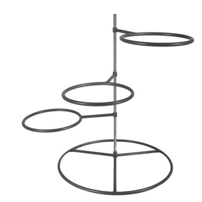 TKO Stability Ball Rack for Your Home and Commercial Gym | Stores 3 Fitness Balls | Exercise Ball Rack to Keep Your Gym Organized