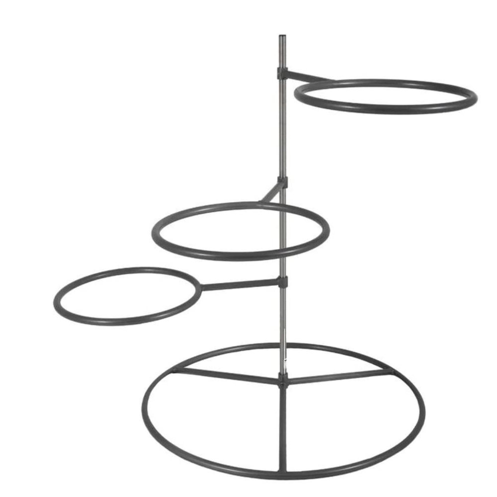 TKO Stability Ball Rack for Your Home and Commercial Gym | Stores 3 Fitness Balls | Exercise Ball Rack to Keep Your Gym Organized