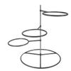 TKO Stability Ball Rack for Your Home and Commercial Gym | Stores 3 Fitness Balls | Exercise Ball Rack to Keep Your Gym Organized view 1