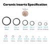 Fishing Rod Repair Kit, Ceramic Eyelet Inserts Replacement Kit with Fishing Rod Epoxy Glue view 4