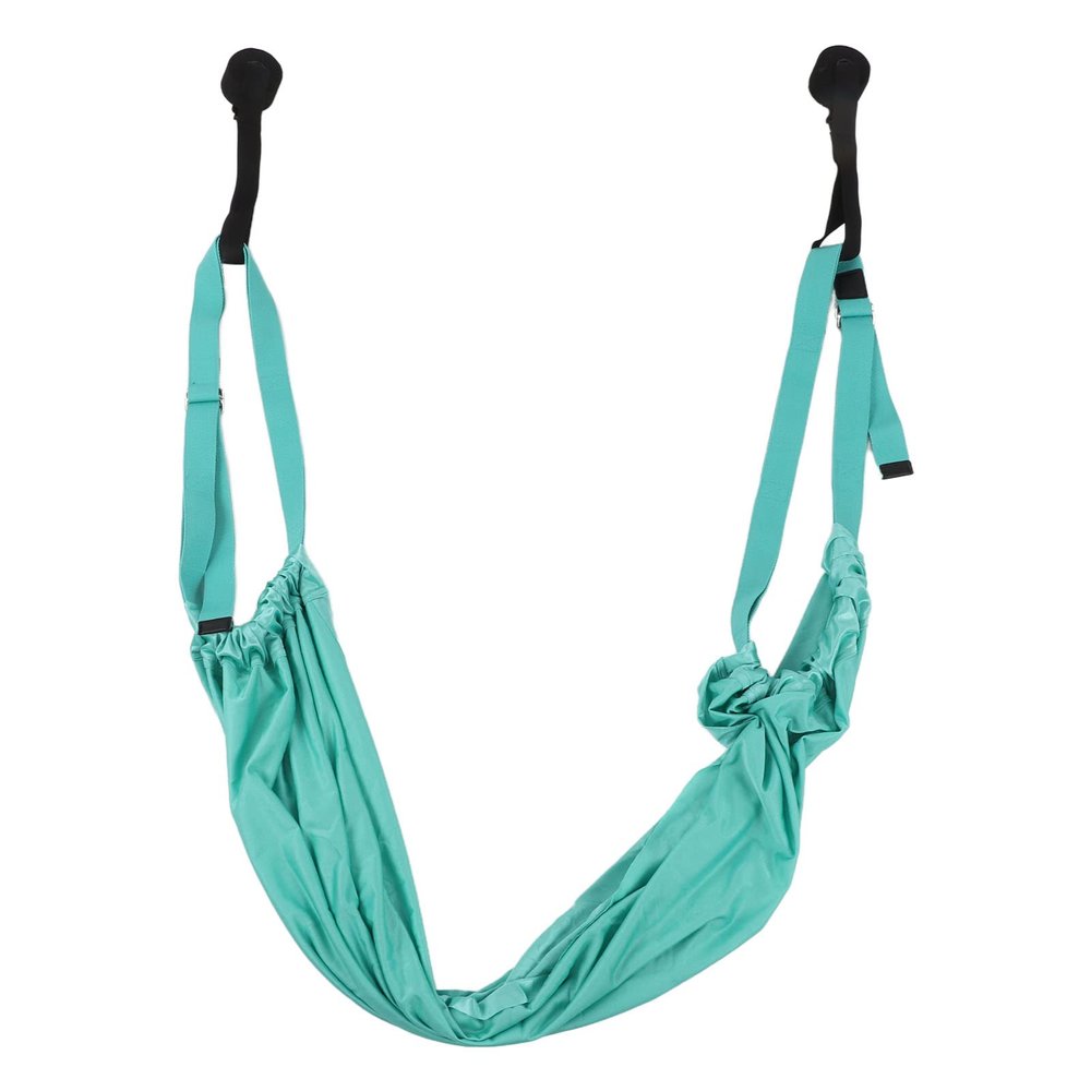 Aerial Yoga Swing Set, Aerial Yoga Door Hanging Trapeze Sling Kit, Waist Back Leg Stretch Strap, Leg Stretching Assist Trainer