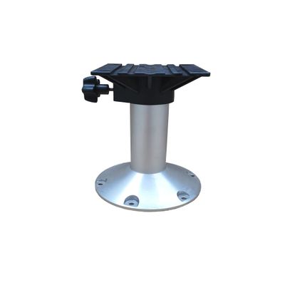 Brocraft 12" Fixed Height Boat Seat Pedestal Base with 360 Swivel | Heavy Duty Pedestal for Boat Seats